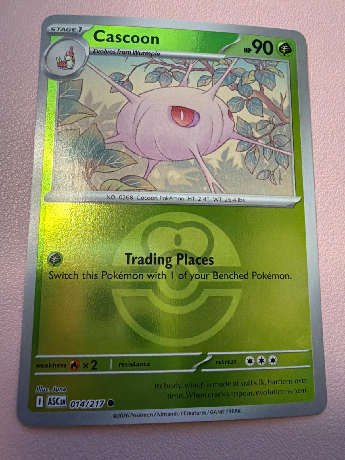 Ascended Heroes Cascoon [Ball] Pokémon card
